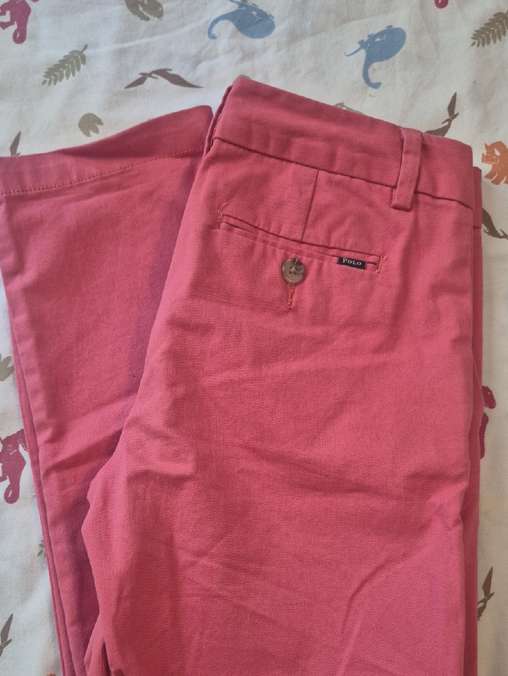 Polo by Ralph Lauren Coral Pink Chino Pants